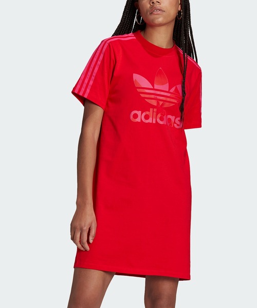 ワンピース マリメッコ トレフォイル プリント インフィル Tシャツ ワンピース アディダスオリジナルス Zozotown Paypayモール店 通販 Paypayモール