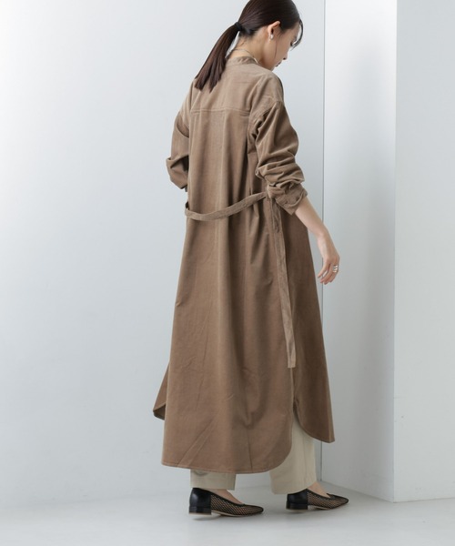 NANO universe（ナノ・ユニバース） マルチサイズ シャツワンピース