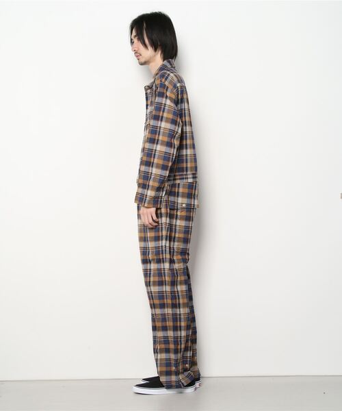 suicoke オールインワン ts(s) : All In One Suit (Navy x Beige