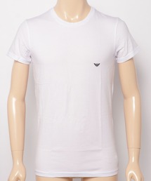 [EMPORIO ARMANI UW] ミニイーグルパッチクルーネックTシャツ EMPORIO ARMANI UW] ミニイーグルパッチクルーネックTシャツ