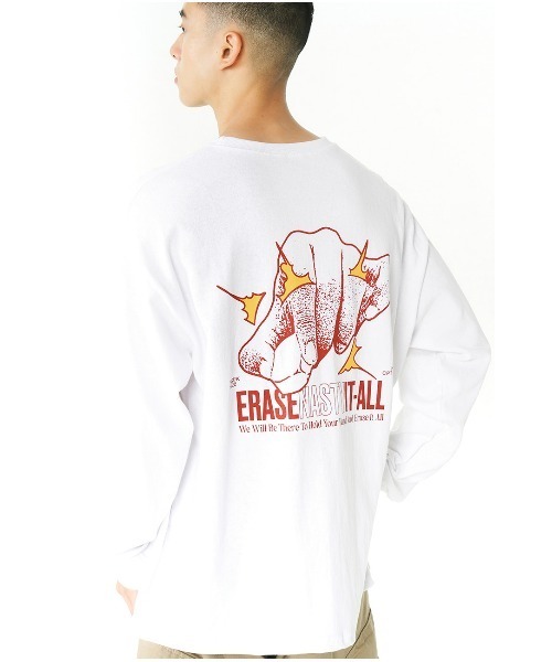 NASTY KICK tシャツ A'GEM/9 × .kom「NASTYKICK/NS+K/ナスティーキック