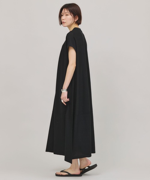 カレンソロジー ボタン ギャザーニットワンピース F ブルー フレア ロング丈 Curensology ワンピース Curensology(カレンソロジー)/ニット