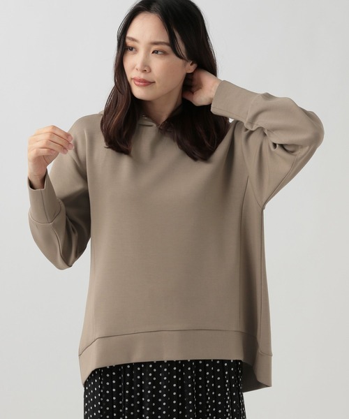 Elura 大人リュクスパーカー　サイズS ピンクベージュ GLOBAL WORK - elura エルーラ パーカー 大人リュクス フーディー
