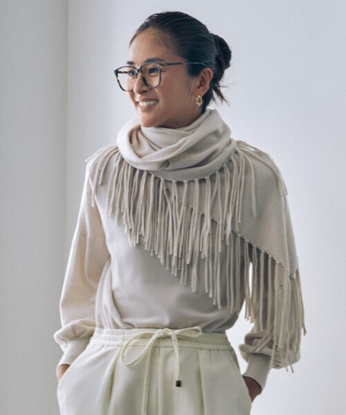 ニット 【洗える】ソフトウールハイゲージパフスリーブハイネック ニット ニット 洗える ソフトウールハイゲージパフスリーブハイネック