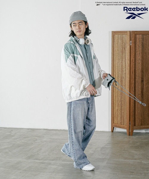 Reebok ナイロンジャケット 「Reebok」別注トラックジャケット