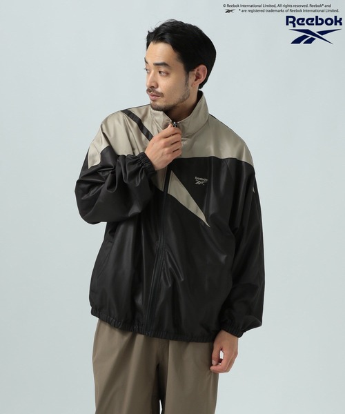 【新品未使用】Reebok別注ナイロントラックジャケットXL Reebok（リーボック） ナイロンジャケット 「Reebok」別注トラック