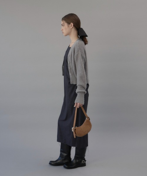 GIUNON ニット セーター mohair touch knit cardigan / モヘアタッチ