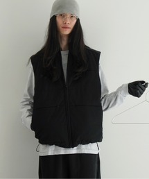 KAIKO（カイコー） ベスト ジレ KAIKO Pad vest -finx cotton gabadine