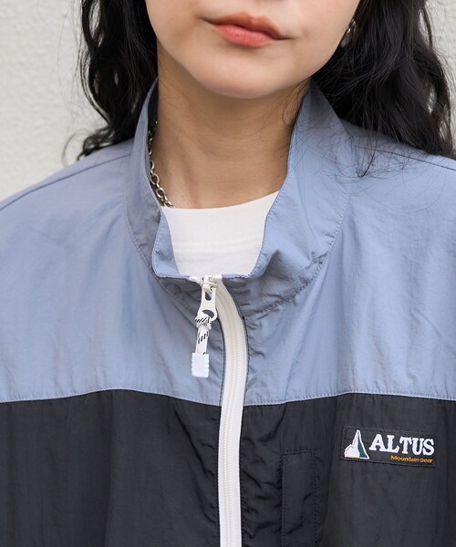 ベスト ジレ ALTUS× FREAK'S STORE/アルタス 別注 ナイロンベスト レディース FREAK'S STORE ベスト ジレ ALTUS× STORE/アルタス 別注