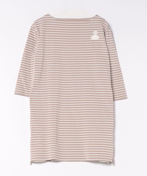 tシャツ 「INGEBORG×Go with DUVETICA」BASODINO(バソディーノ）ボーダーチュニック レディース