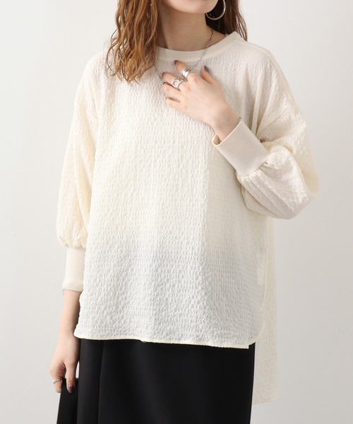 ブラウス シャツ A.N.L ふくれブラウス レディース ブラウス シャツ A.N.L ふくれブラウス レディース : ZOZOTOWN