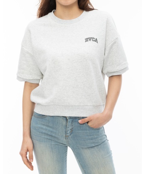 RVCA トレーナー スウェット レディース ARCH MINI SWEAT ST