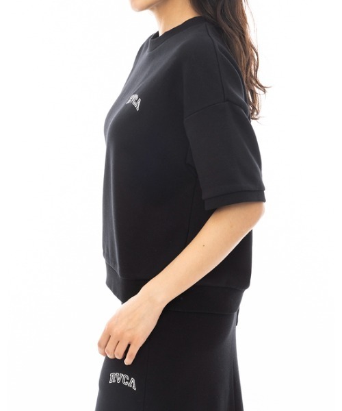 トレーナー スウェット 「RVCA/ルーカ」24SS ARCH RVCA SWEAT ST/バックプリントアーチカレッジロゴ半袖ライトスウェット・トレ セール】【RVCA/ルーカ】24SS ARCH RVCA SWEAT ST/バック