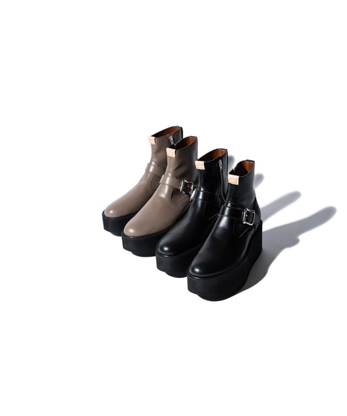 glamb(グラム) ブーツ Platform Short Engineer Boots glamb(グラム) ブーツ Platform Short Engineer Boots