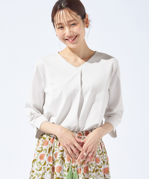 Petit Honfleur tシャツ 「接触冷感・UVカット・汗じみ防止