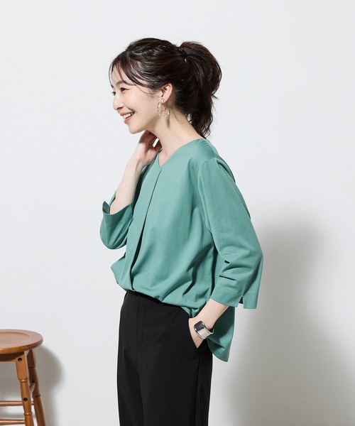 Petit Honfleur tシャツ 「接触冷感・UVカット・汗じみ防止