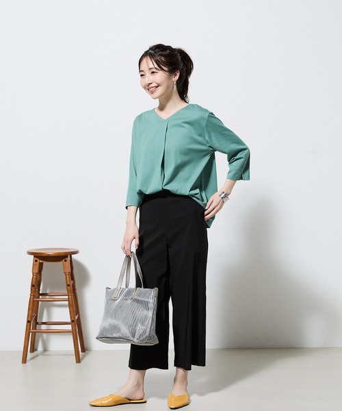 Petit Honfleur tシャツ 「接触冷感・UVカット・汗じみ防止