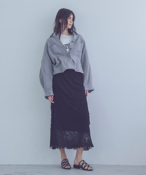 DRESSLAVE（ドレスレイブ） ブルゾン アウター belgium linen waist