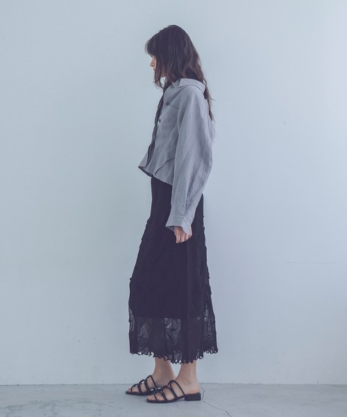 DRESSLAVE（ドレスレイブ） ブルゾン アウター belgium linen waist