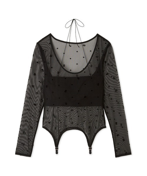 LILY BROWN（リリーブラウン） tシャツ 「LILY BROWN Lingerie」シアー