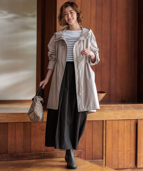 23区S【洗える】Armor-luxスリット チュニック　32サイズ 23区 S(ニジュウサンク エス)の【洗える】Armor-lux ボーダー