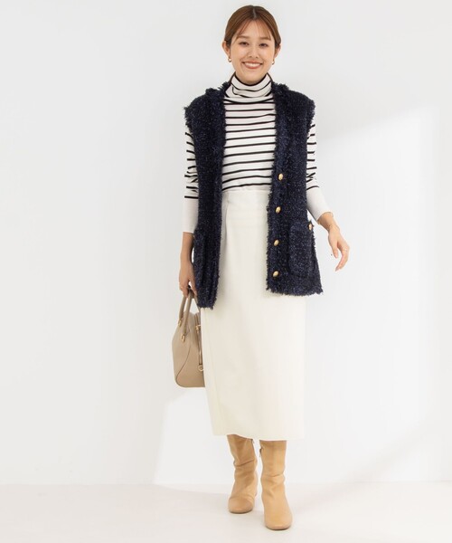 スカート ウォッシャブルジャージタイトミディスカート | NOLLEY'S | 19