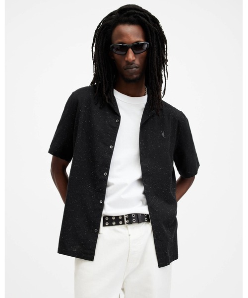 ALLSAINTS シャツ BRYANT RELAXED FIT RAMSKULL SHIRT | リラックス 