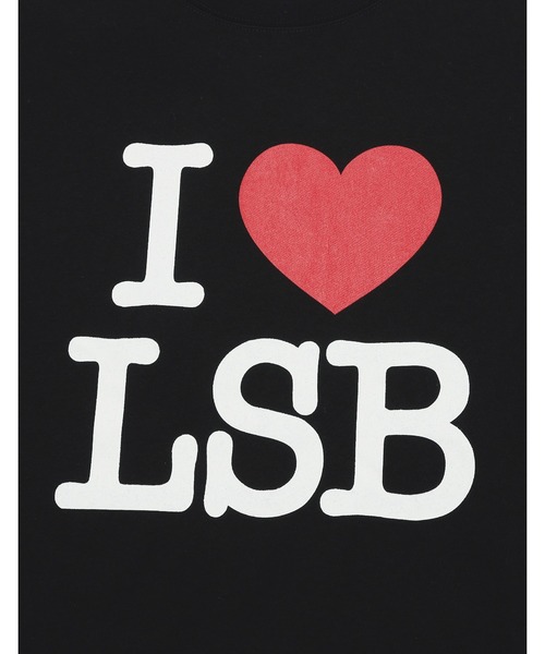 Little sunny bite tシャツ I love LSB big tee レディース