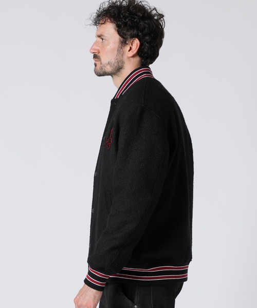 Psycho Bunny（サイコバニー） ma1 ma-1 ツイード バーシティ