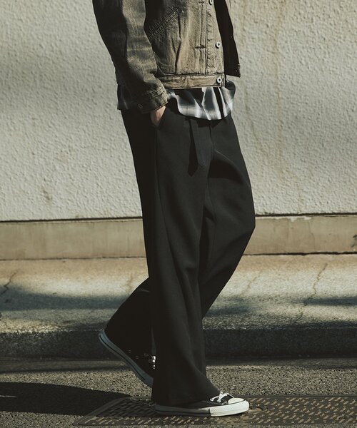 JOURNAL STANDARD スラックス ベルテッド ワイドスラックス