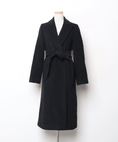 M-PREMIER（エムプルミエ） チェスターコート 36 ブラック レディース