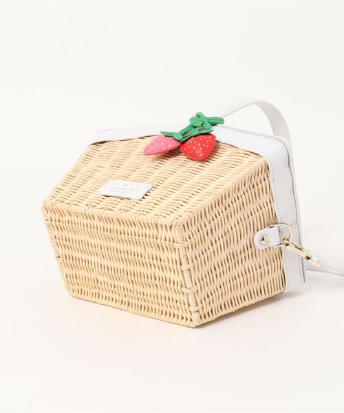 Kate Spade かごバッグ ベージュ kate spade NEW YORK 「kate new york」 かごバッグ ONESIZE