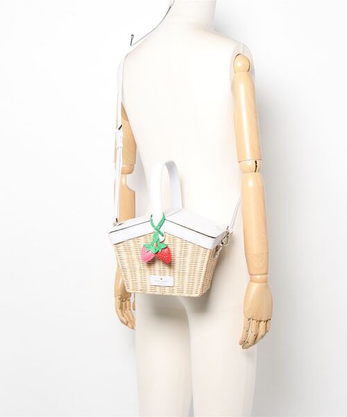 Kate Spade かごバッグ ベージュ kate spade NEW YORK 「kate new york」 かごバッグ - ベージュ