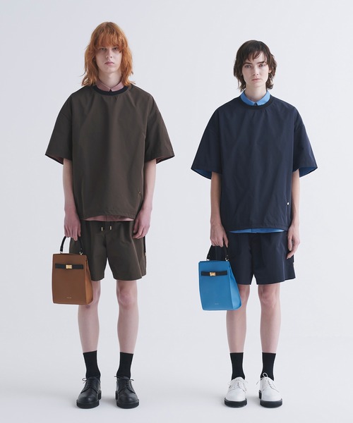 CULLNI シャツ Broad Cloth Embroidery Patch Short Sleeve