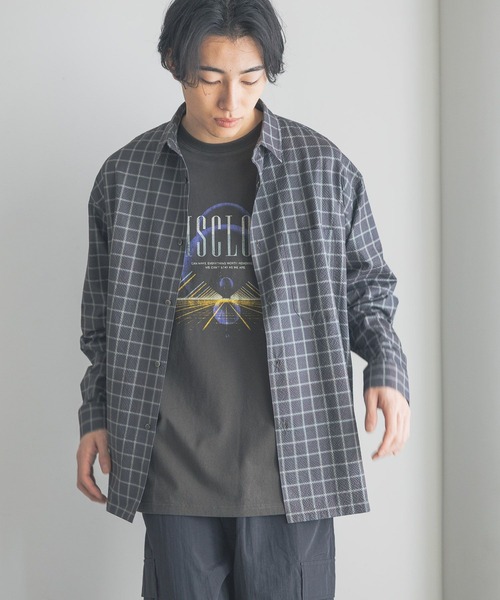 LOWRYS FARM（ローリーズファーム） シャツ シアサッカーチェック