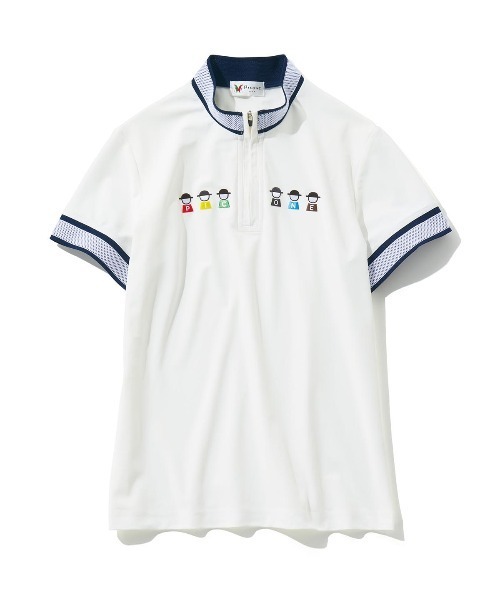 tシャツ ハーフジップ速乾プルオーバー レディース