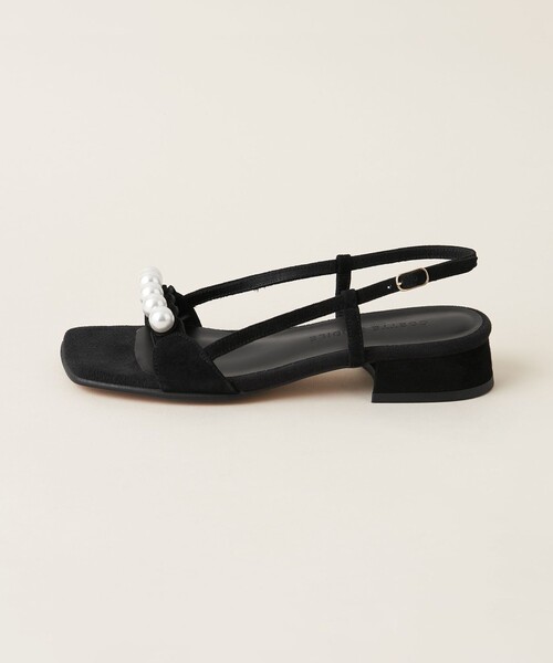 【ODETTE E ODILE】パールライクビジュー サンダル30↑：23.5 ODETTE E ODILE｜パールライクビジュー サンダル30↑ | Rakuten
