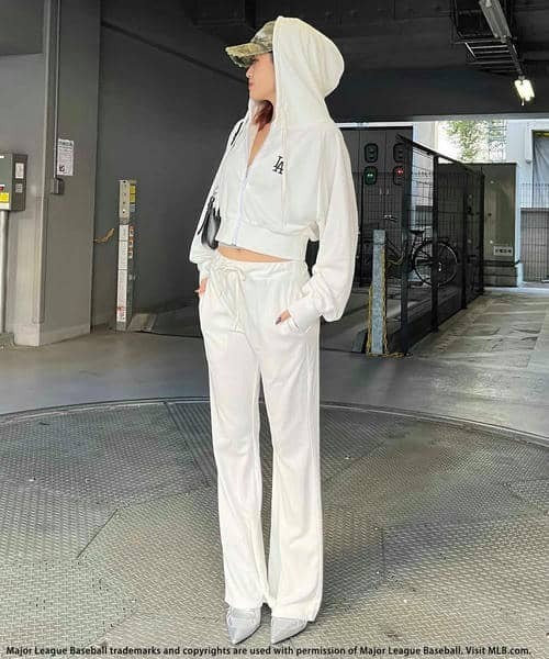 BACK TO THE FIELD ワンピース 「MLB」コンパクトパイルセットアップ