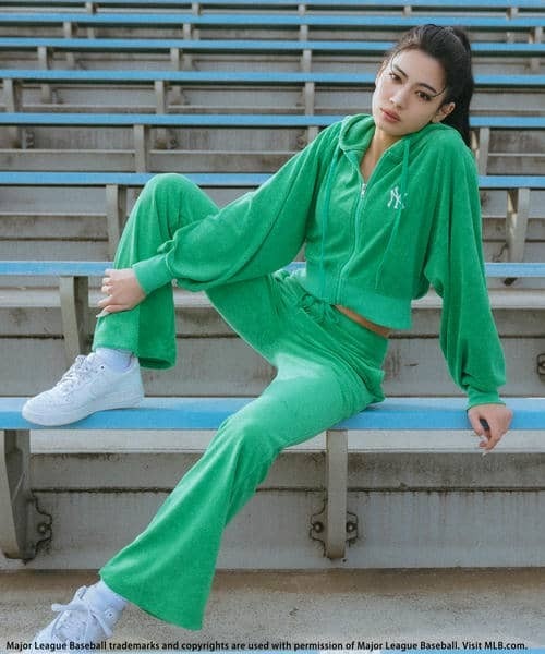 BACK TO THE FIELD ワンピース 「MLB」コンパクトパイルセットアップ