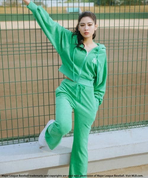 BACK TO THE FIELD ワンピース 「MLB」コンパクトパイルセットアップ