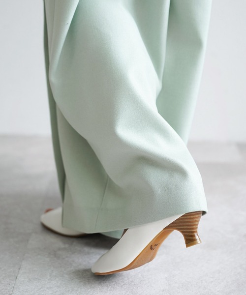 パンプス オープントゥ ピープトゥ パンプス「日本製」 : ZOZOTOWN