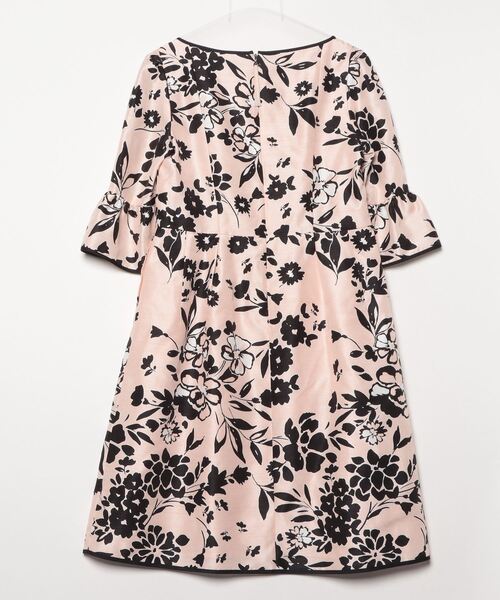 TO BE CHIC 「TO CHIC」 7分袖ワンピース 42 オレンジ レディース 