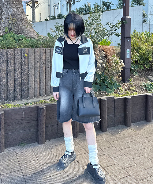 Miーje（ミジェ） タンクトップ ノースリーブ クロスホルタータンク