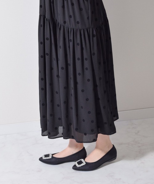 Bridget Birkin パンプス 「Bridget Walk」ビジューモチーフ