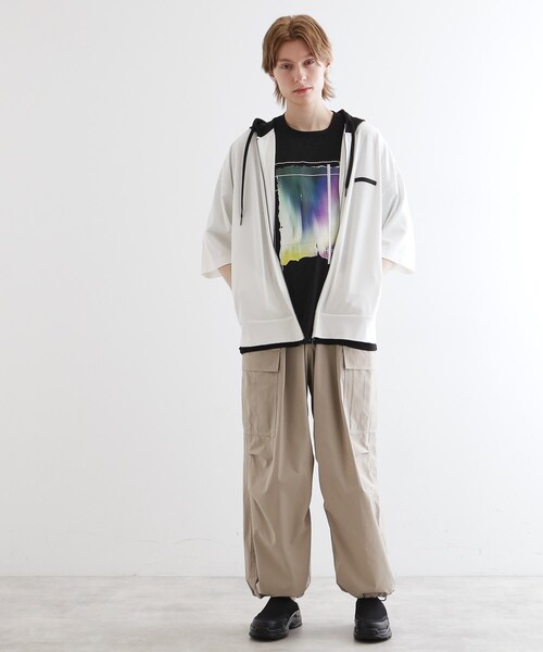 TK × tk.TAKEO KIKUCHI コラボパーカー Ken Kagami×tk．TAKEO KIKUCHI 毎日アドベンチャーパーカー
