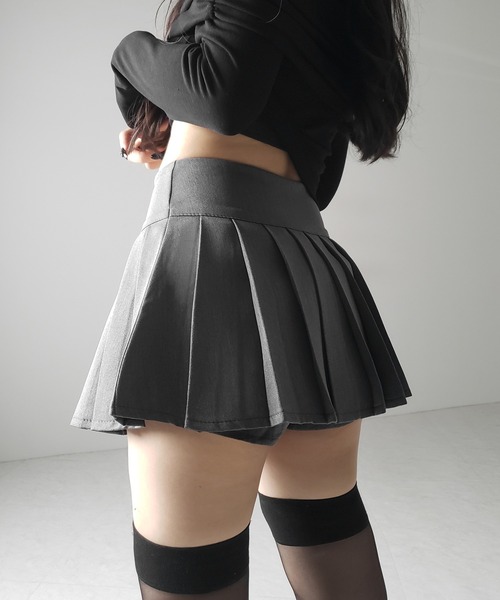 me+em select（ミームセレクト） スカート 「 2color 」プリーツ