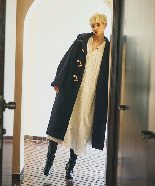 FREAK'S STORE（フリークスストア） ダッフルコート フリ- キャメル