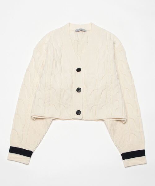 「WRAPINKNOT」 ニットカーディガン ONE SIZE ナチュラル レディース_画像2