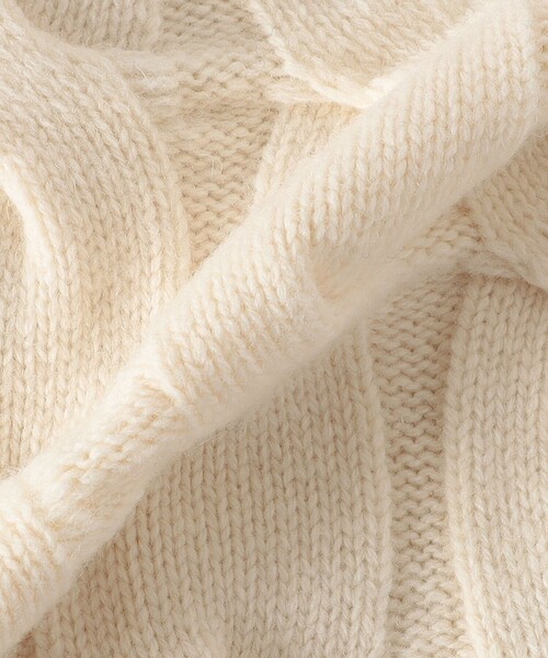 「WRAPINKNOT」 ニットカーディガン ONE SIZE ナチュラル レディース_画像3