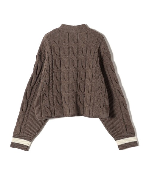 「WRAPINKNOT」 ニットカーディガン ONE SIZE ナチュラル レディース_画像6